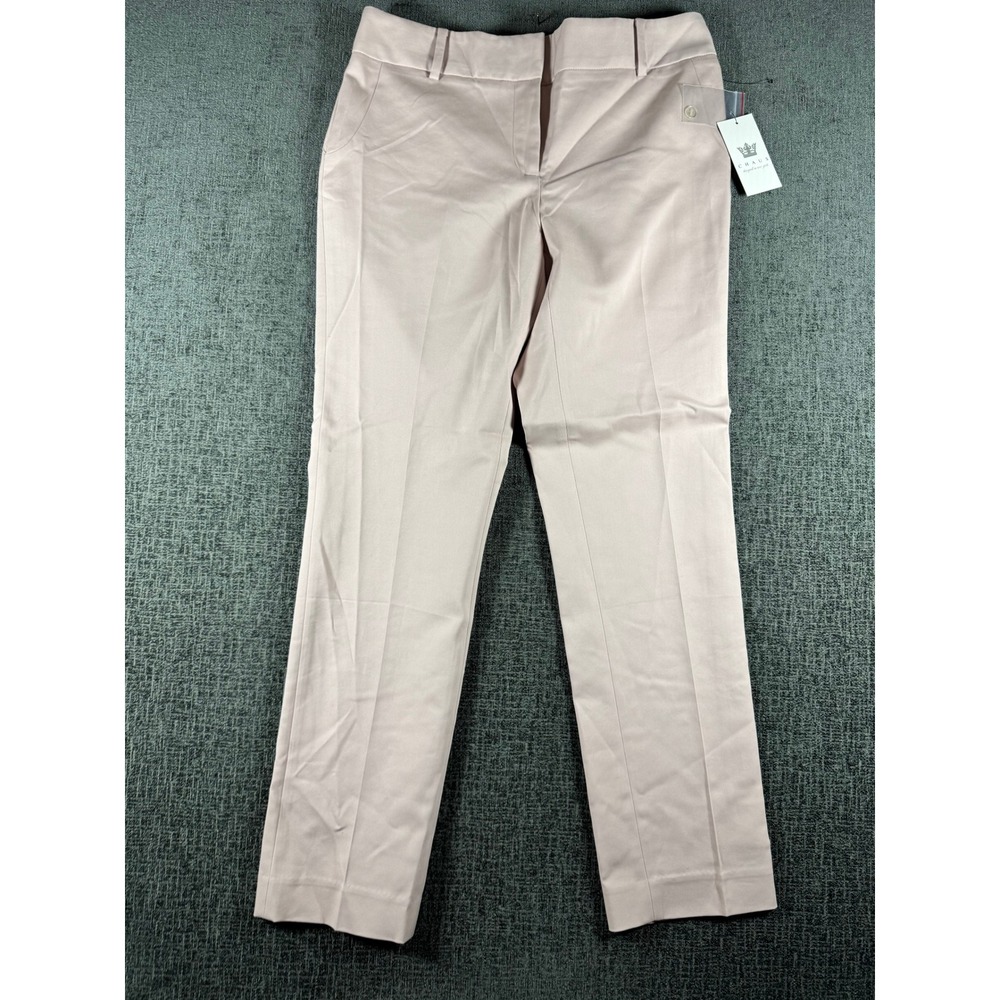 Chaus New York Womens Rosy Fizz Pink Dress Pants Size 4 NWT 799380